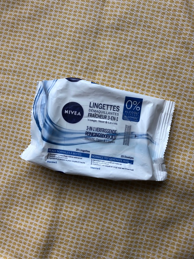 3-in-1 Verfrissende reinigingsdoekjes voor Ogen, gezicht en lippen van Nivea