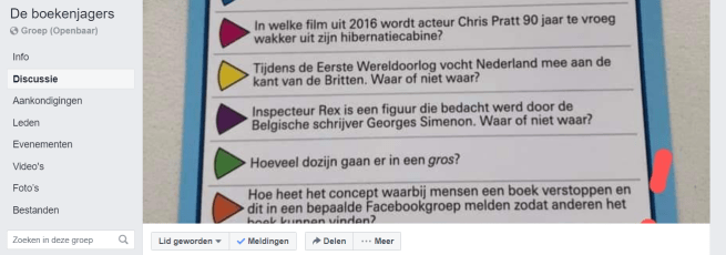 Op jacht naar een boek | De Boekenjagers